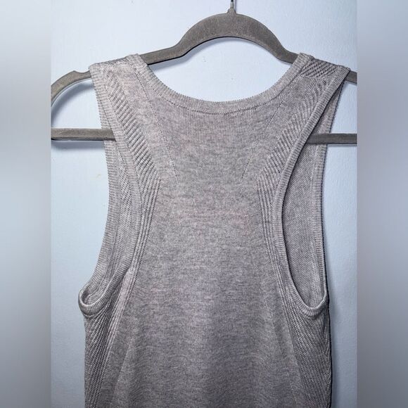 Athleta River Rib Gray Merino Wool Sweater Dress Size Small NWOT - Picture 6 of 9